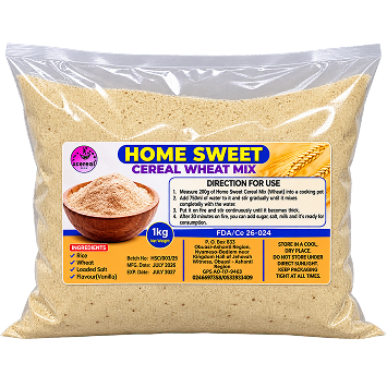 Home Sweet Cereal Wheat Mix – 1KG Sachet